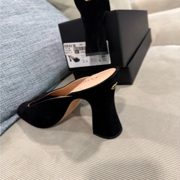 Coach Shoes - Coach Elegant Black Velvet Heels